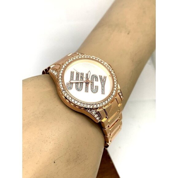 Juicy By Juicy Couture Women\'s Watch JC/5046 Quartz Silver Rose Gold Ste… main image 8